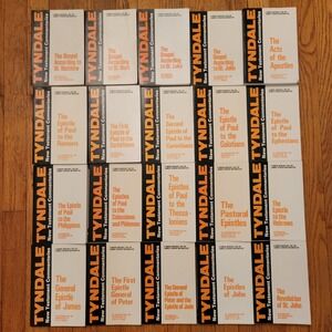 Eerdmans 20 Vol Tyndale New Testament Commentaries Paperback Study Books